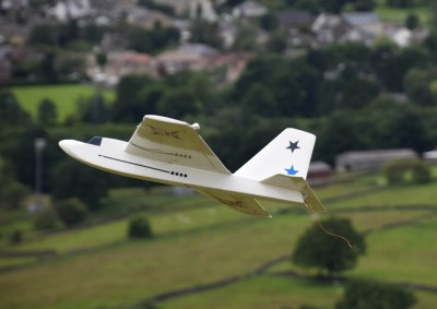 Neils Jetstar flew very well. £5 including servos<br />from the Buckminster swap meet!