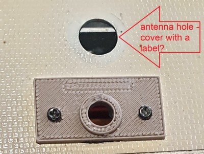 Tobe's neat 3D printed RF module mount