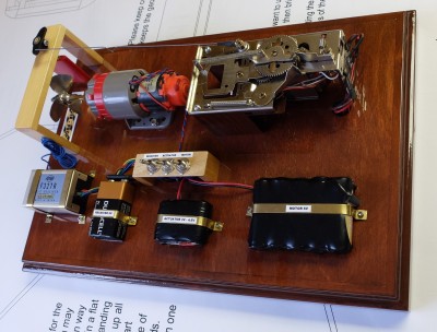 Three toggle switches are used. Each opens or closes the + lead from each of the three battery packs.