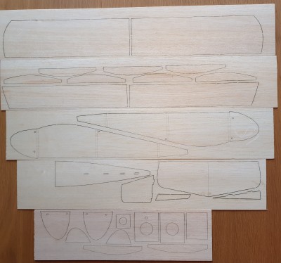 Guided Mite, modified stabiliser shown here