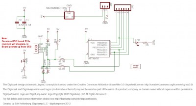 Full schematic of the Digispark board