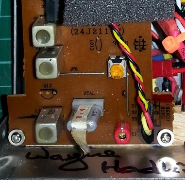 from bottom of board, pins are negative, signal &amp; positive