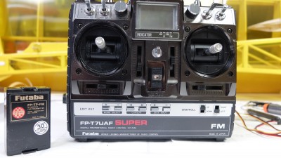 Typical older module equipped Futaba.