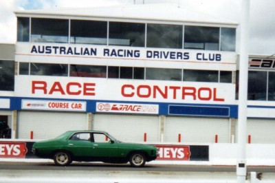 Wish I still had this. GT on the straight at Bathurst. Not racing but crewing for a mate.